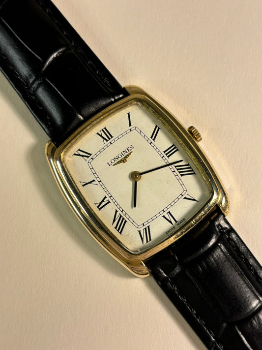 Longines Manual 1970’s Gold Dress Watch with Papers L847.4