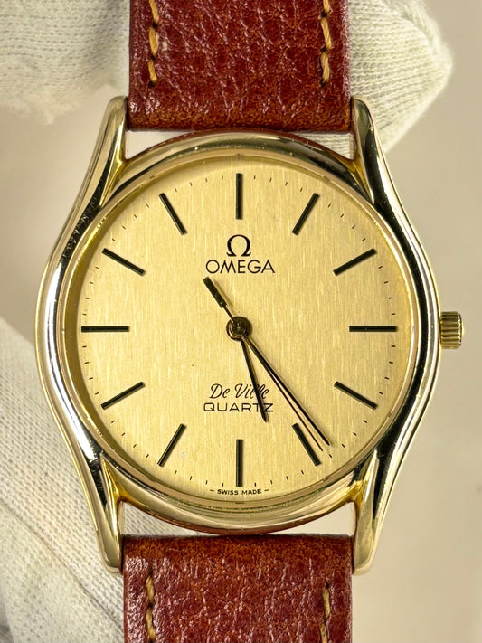 OMEGA De Ville Vintage 1970’s Men’s Gold Dress Watch - 191.0096
