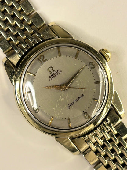 OMEGA Seamaster *+BOX* Vintage 1950's Men’s Automatic Gold Watch - 2846-3