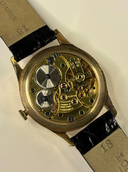 Longines 9ct Gold Vintage 1950’s Men’s Manual Watch - 12.68 ZS