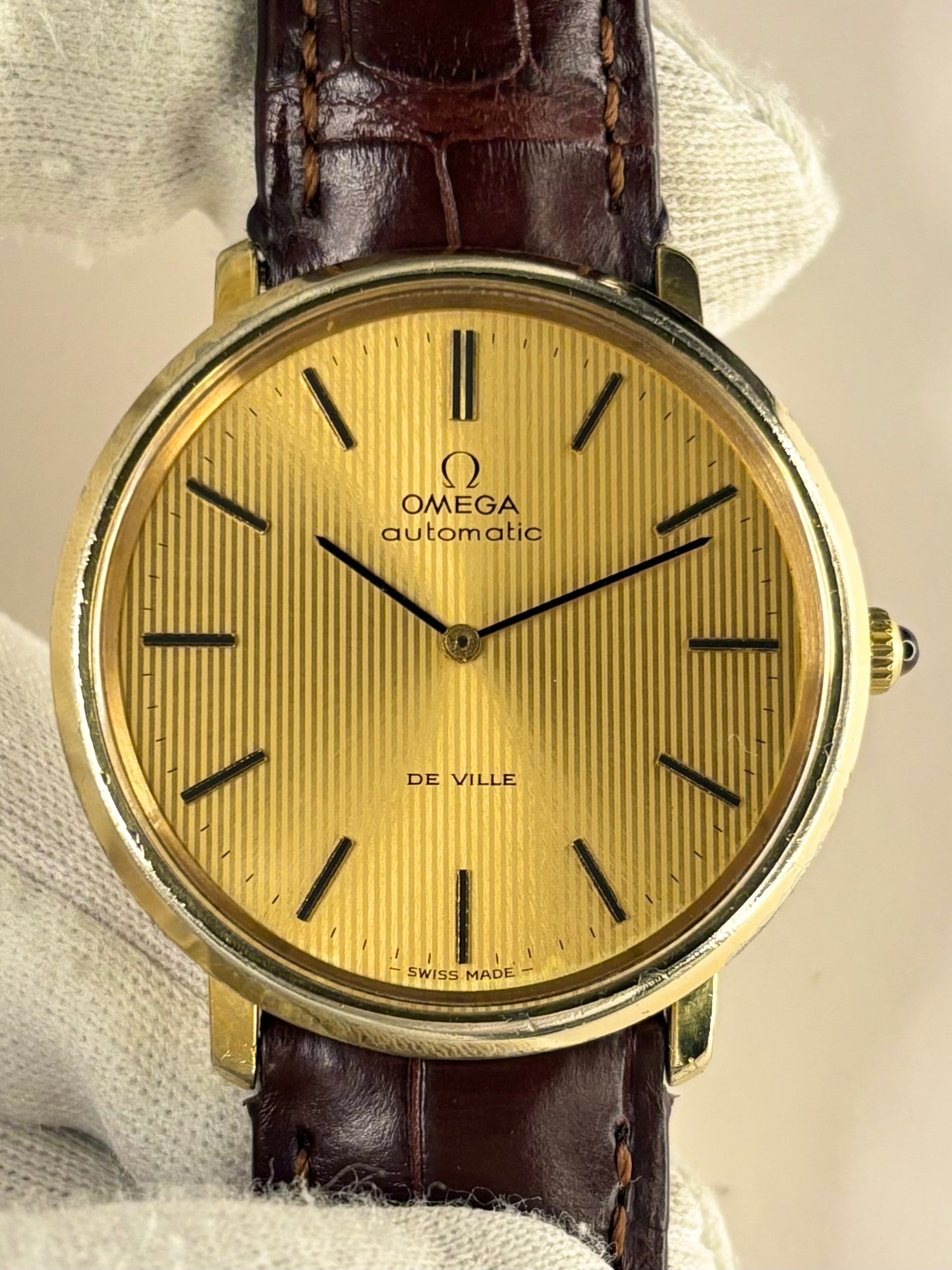 OMEGA De Ville Vintage 1970’s Men’s Automatic Gold Dress Watch - 151.0039