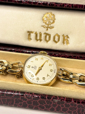 TUDOR Royal *+BOX* Ladies Vintage 1960’s Manual Gold Cocktail Watch