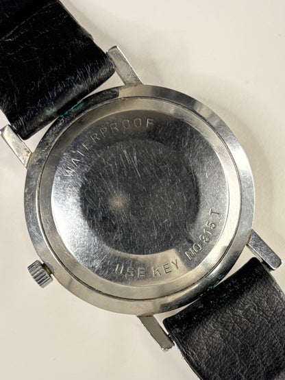 TISSOT Visodate Seastar *+BOX* Vintage 1970’s Men’s Automatic Silver Dress Watch