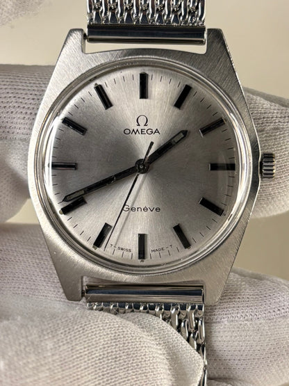 Omega Genève Ref. 135.041 1970 men’s dress timekeeper powered by serviced calibre 601 Swiss manual wind movement