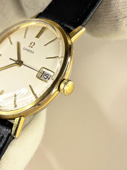 OMEGA Vintage 1960’s Men’s Manual Date Gold Dress Watch - 132.019