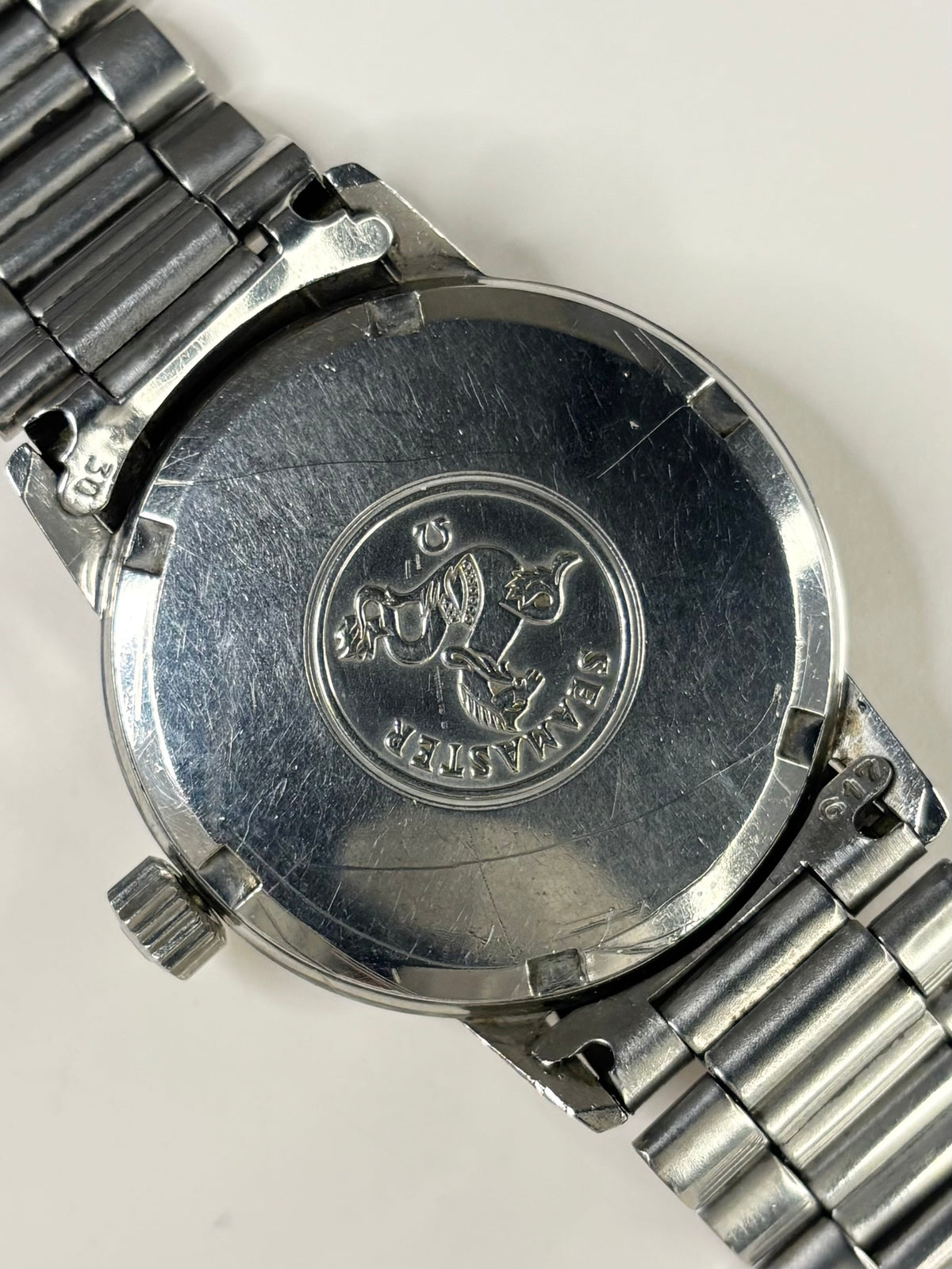 OMEGA Seamaster Vintage *+BOX* 1960’s Men’s Date Automatic Silver Watch - 166.002