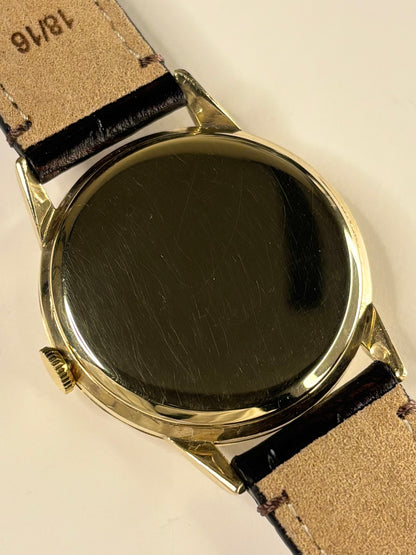 OMEGA 9ct Gold Vintage 1960’s *+BOX&PAPERS* Men’s Manual Dress Watch - 131.5418