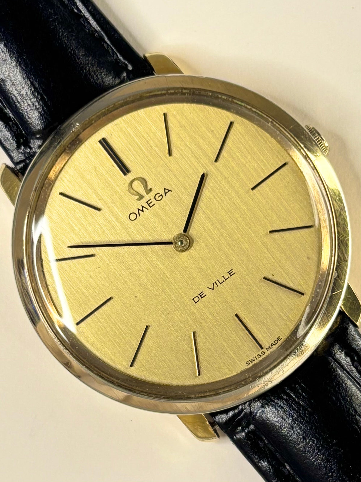 OMEGA De Ville Vintage 1960’s Men’s Manual Gold Dress Watch - 111.077