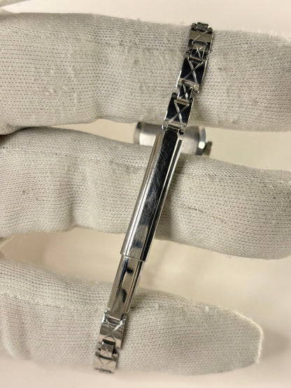 OMEGA De Ville Ladies Vintage 1960’s Manual Diamond Bezel Silver Cocktail Watch