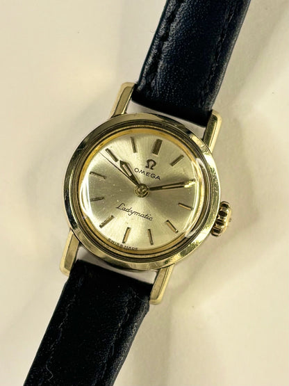 OMEGA Ladymatic Vintage 1960’s Automatic Ladies Gold Dress Watch - 11000