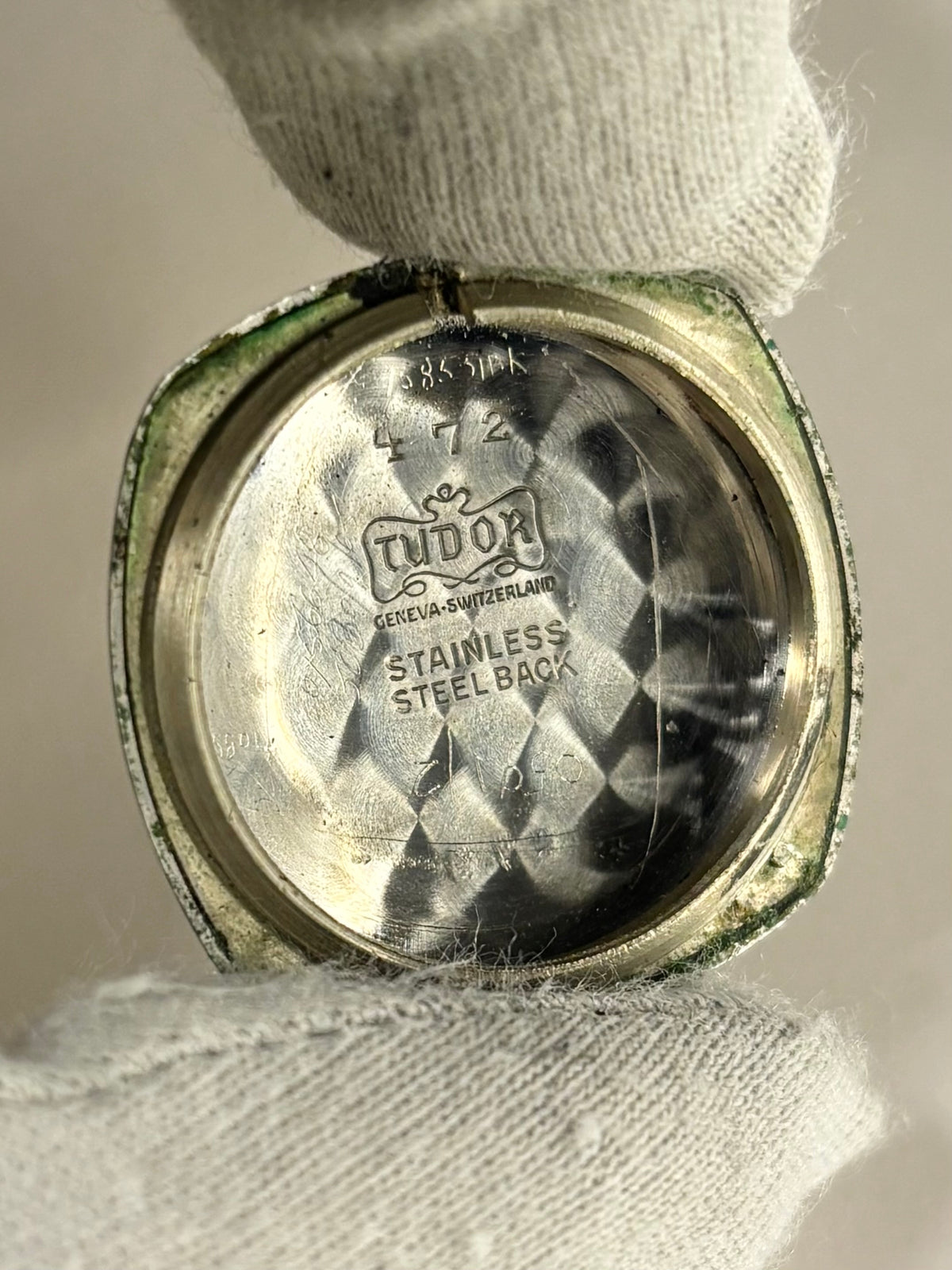 TUDOR Vintage 1940’s Men’s Manual Silver Cushion Watch - 59