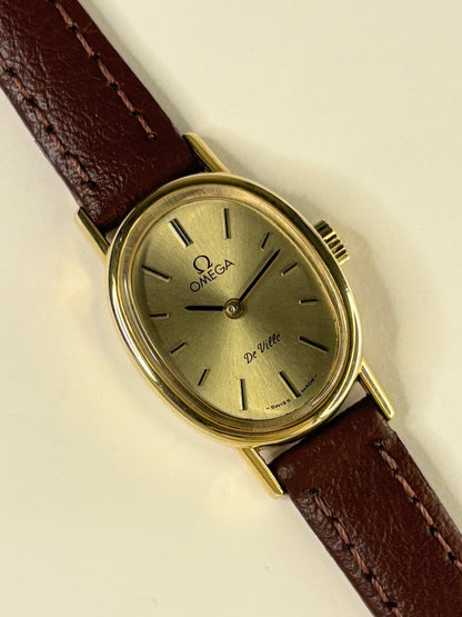 OMEGA De Ville Ladies Vintage 1970’s Manual Gold Dress Watch