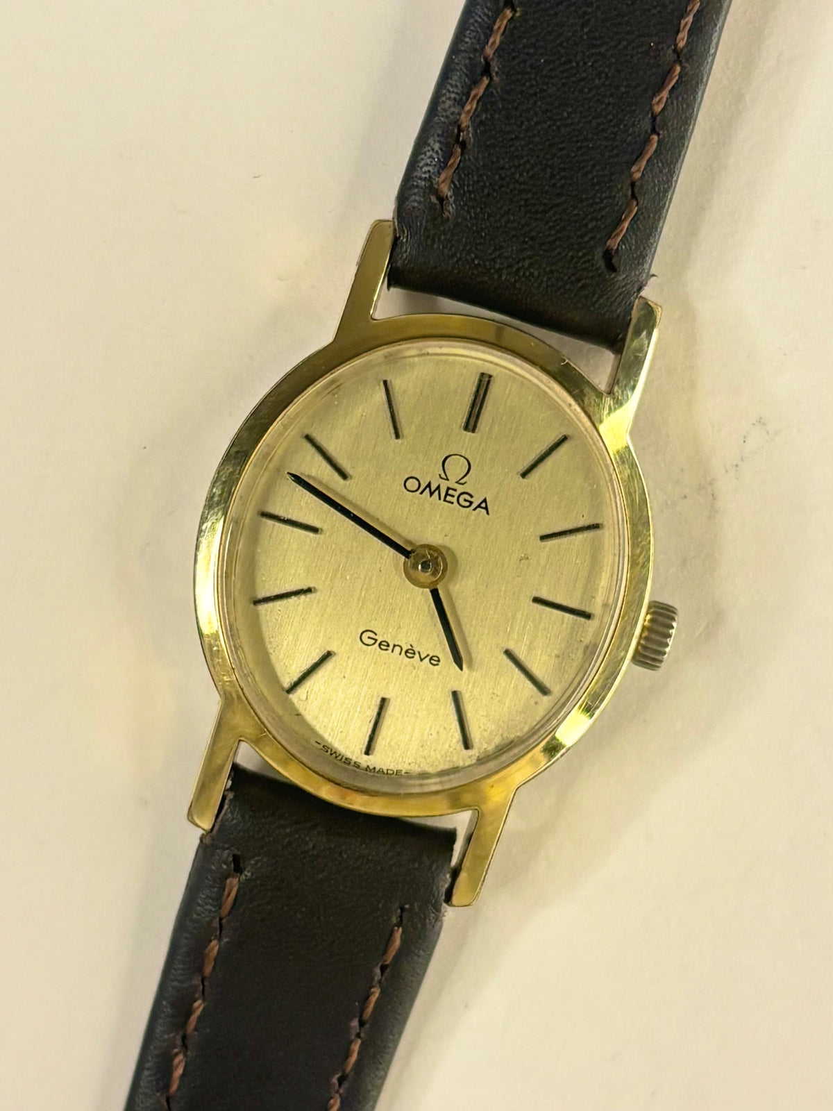 OMEGA Geneve Ladies *+BOX* Vintage 1970’s Manual Gold Dress Watch - 511.0411