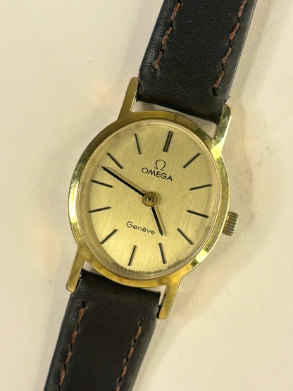 OMEGA Geneve Ladies *+BOX* Vintage 1970’s Manual Gold Dress Watch - 511.0411