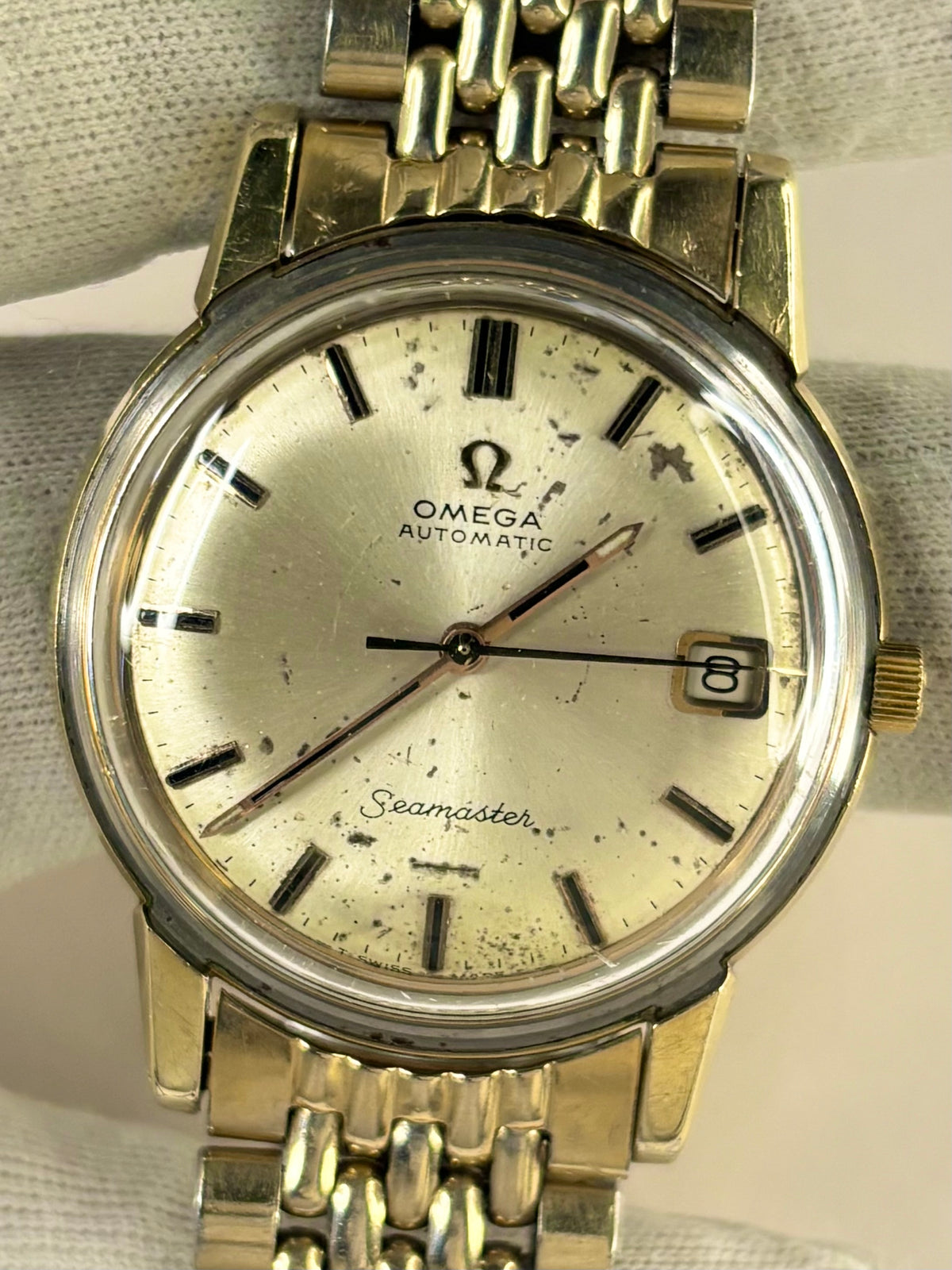 OMEGA Seamaster Vintage 1960’s *+BOX* Men’s Automatic Date Watch - 166.003