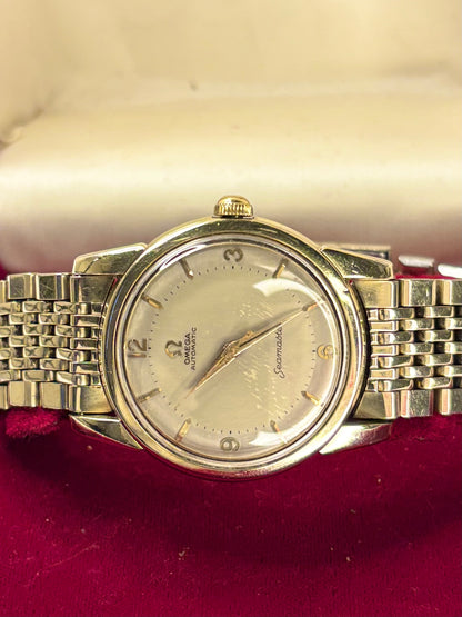 OMEGA Seamaster *+BOX* Vintage 1950's Men’s Automatic Gold Watch - 2846-3