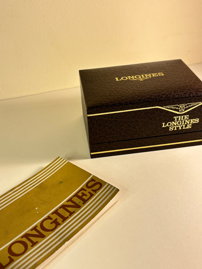 Longines Conquest Gold Plated Automatic Date Watch L633.1 with Papers and Box