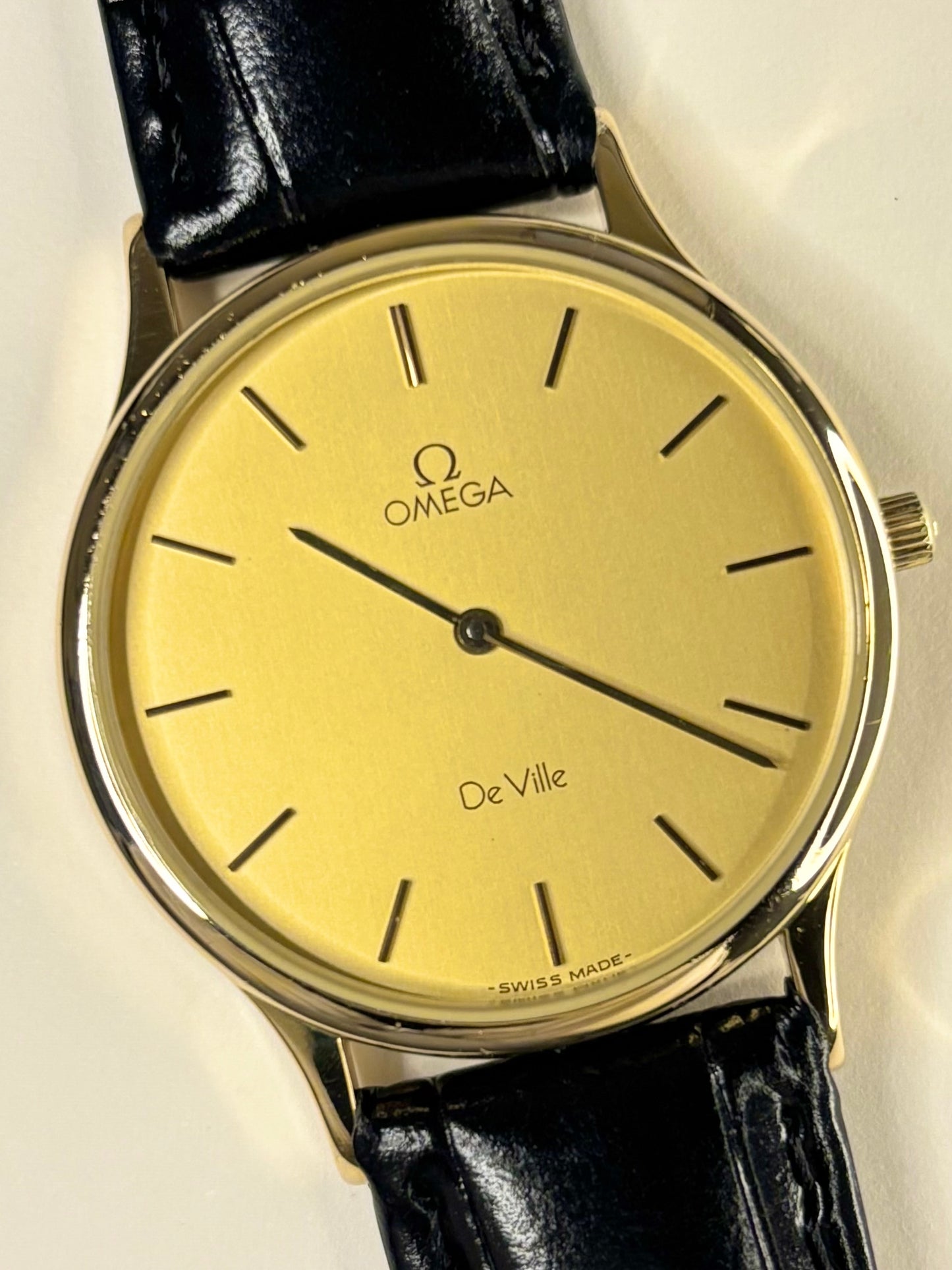 OMEGA De Ville Vintage Men’s Gold Dress Watch