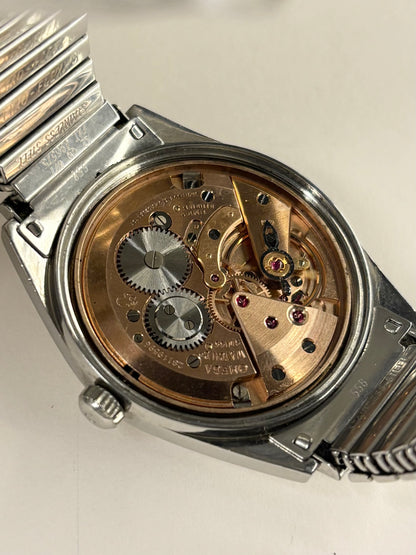 OMEGA Geneve Vintage *+BOX* 1960’s Men’s Manual Silver Watch - 135.041