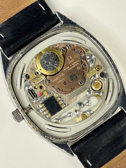 Omega ref. 192.0034 vintage men’s dress watch with quartz movement cal. 1342, 36mm case