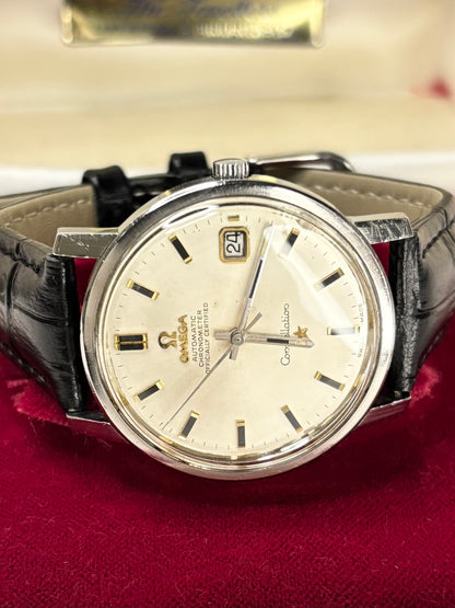 OMEGA Constellation Vintage 1960’s Men’s Automatic Date Silver Watch - 168.018