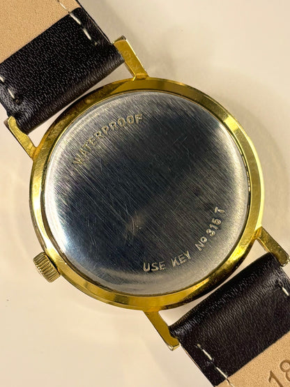 TISSOT Seastar Vintage 1970’s Men’s Manual Gold Dress Watch