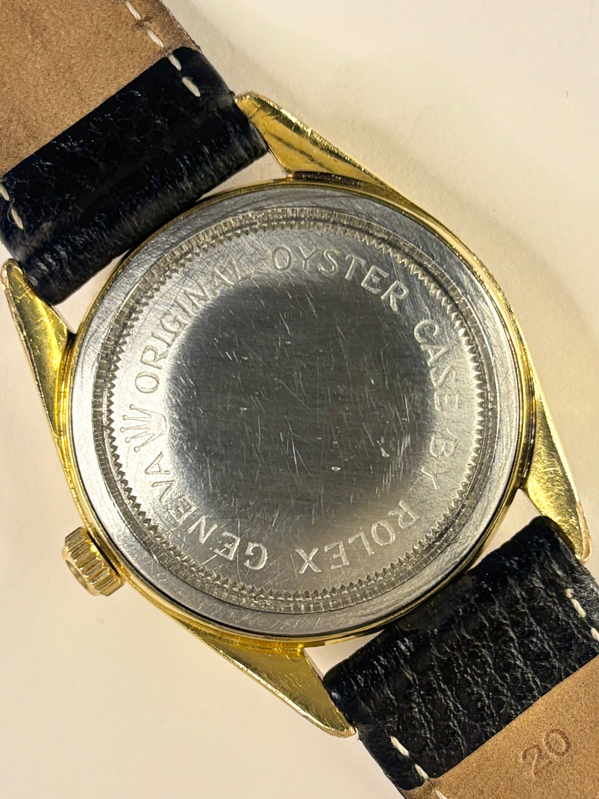TUDOR Oyster Prince *+BOX* Vintage 1960’s Men’s Automatic Gold Dress Watch - 7965