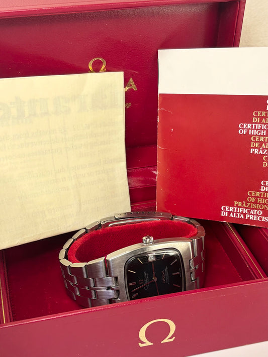 OMEGA Constellation *+BOX&PAPERS* Vintage 1970’s Men’s Automatic Silver Watch - 368.0847