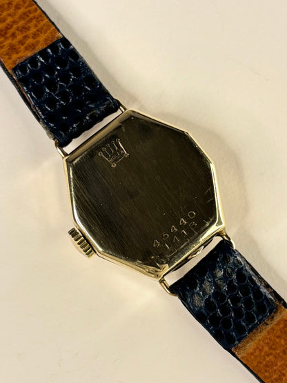 ROLEX 9ct Gold Ladies Vintage 1930’s Manual Dress Watch - 1418