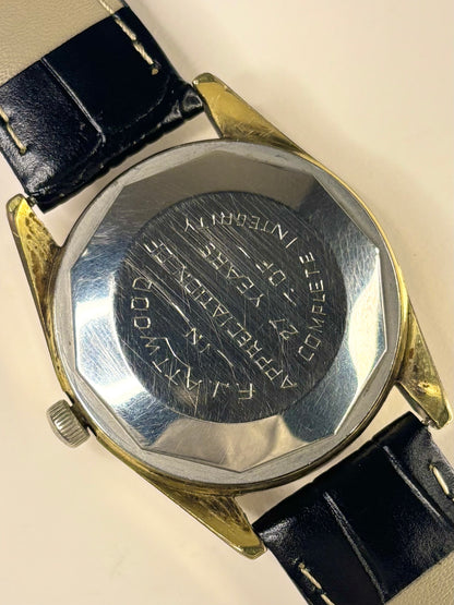 TISSOT Seastar Vintage 1970’s Men’s Automatic Date Gold Dress Watch