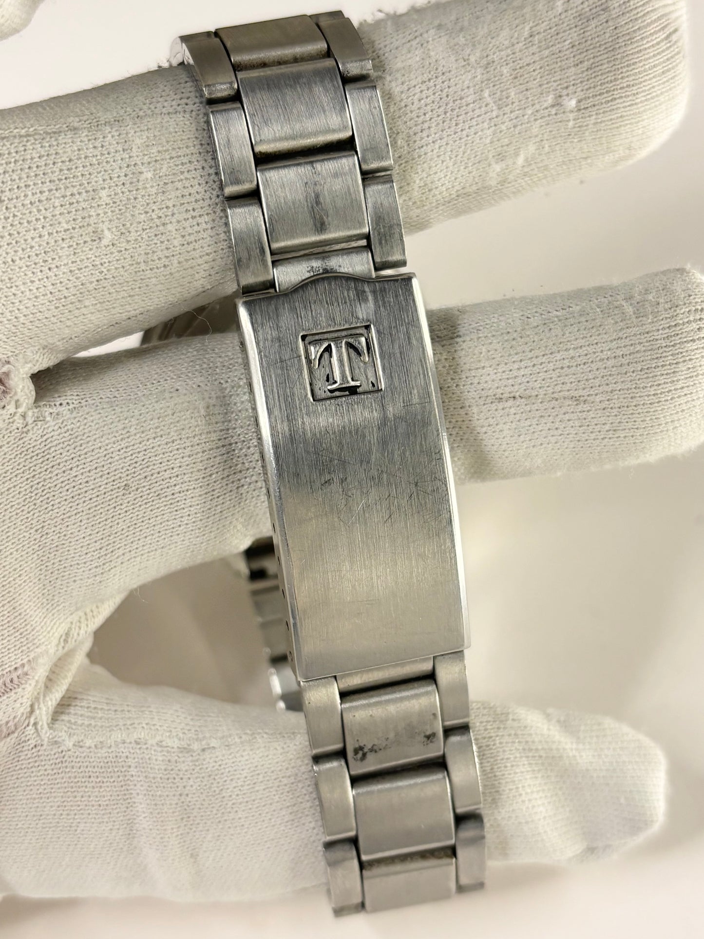 TISSOT Seastar Vintage 1970’s *+BOX* Men’s Automatic Blue Dial Date Silver Watch