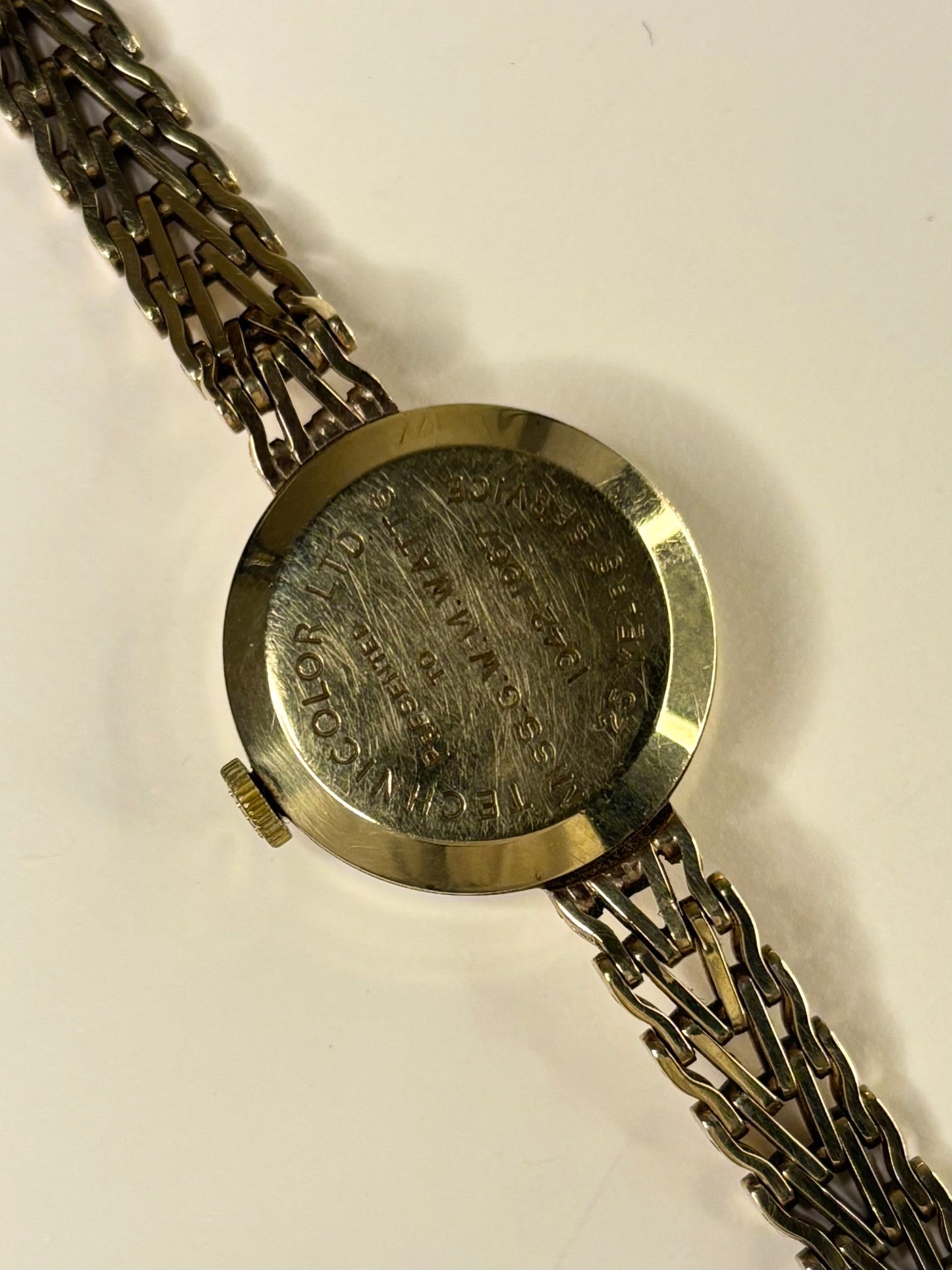 TUDOR 9ct Gold Ladies *+BOX&PAPERS* Vintage 1960’s Manual Watch