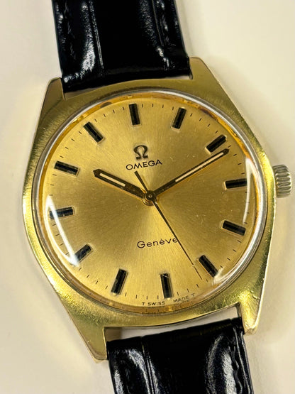 OMEGA Geneve Vintage 1960’s Men’s Manual Gold Dress Watch - 135.041