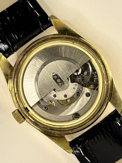 Detailed movement view of Tissot Seastar Ref. 44543 men’s vintage timekeeper calibre 784-2 automatic