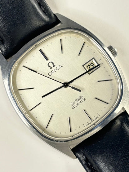 Omega vintage dress watch ref. 192.0034 with stainless steel case and original dial, c.1976