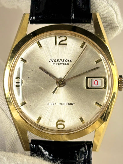 Ingersoll 1966 men’s dress watch powered by reliable manual wind movement