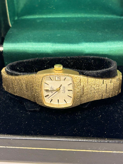 ROTARY Ladies Vintage 1970’s *+BOX* Automatic Gold Watch