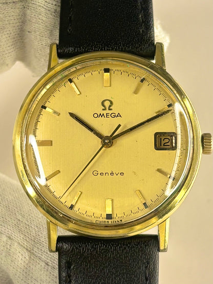 OMEGA Geneve Vintage 1960’s Men’s Manual Gold Dress Watch - 132.019