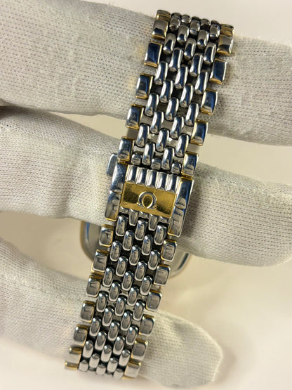 OMEGA De Ville *+BOX&PAPERS* Vintage 1980’s Men’s Bimetal Date Watch - 396.1017