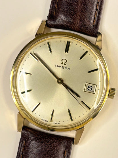 OMEGA Vintage 1960’s Men’s Manual Date Gold Dress Watch - 136.011
