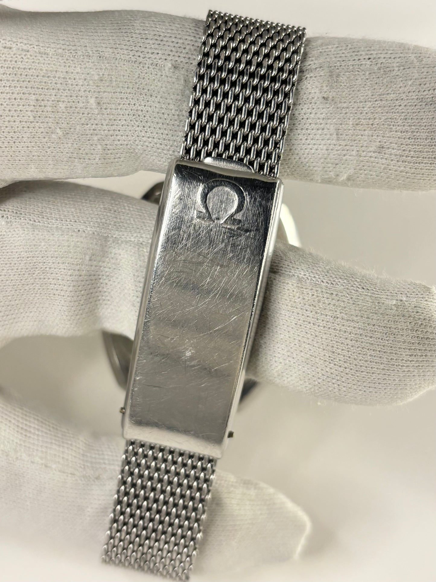 OMEGA Geneve Chronostop *+BOX* Vintage 1960’s Men’s Manual Silver Watch - 145.009