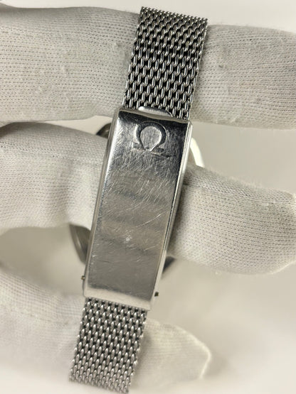 OMEGA Geneve Chronostop *+BOX* Vintage 1960’s Men’s Manual Silver Watch - 145.009