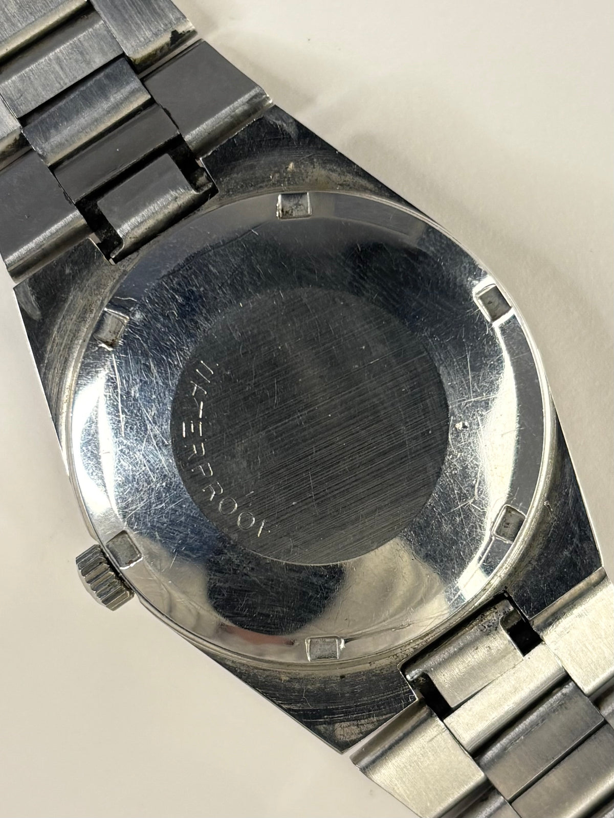 OMEGA Geneve Vintage 1970’s *+BOX* Automatic Men’s Grey Dial Silver Watch - 166.099