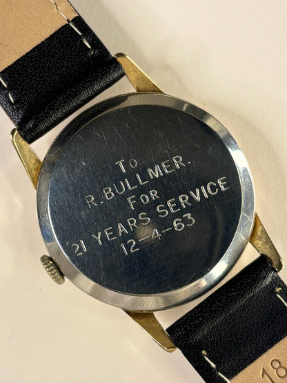 OMEGA Vintage 1960’s Men’s Manual Sub-Seconds Gold Dress Watch