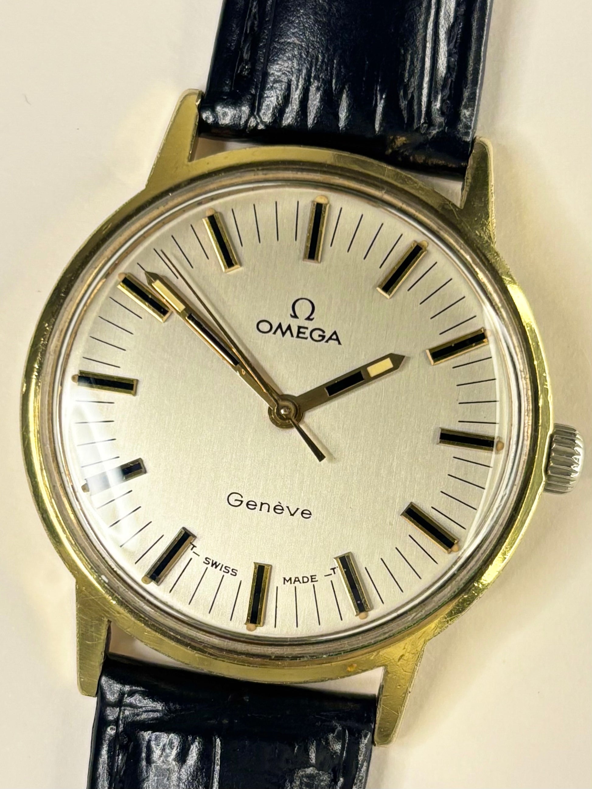 Omega Genève ref. 135.070 vintage men’s dress watch with manual calibre 601, 37mm case