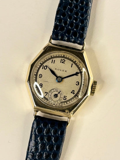 ROLEX 9ct Gold Ladies Vintage 1930’s Manual Dress Watch - 1418