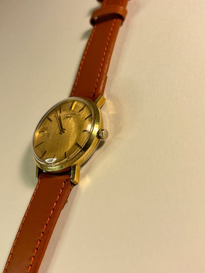Longines Gold Plated Manual Wind Mens Watch Cal. 6902
