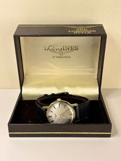 Longines 1977 vintage men’s timepiece superb condition with sales box