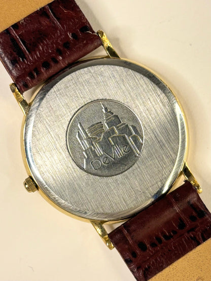 OMEGA Vintage 1980’s Men’s Gold Dress Watch - 196.0312