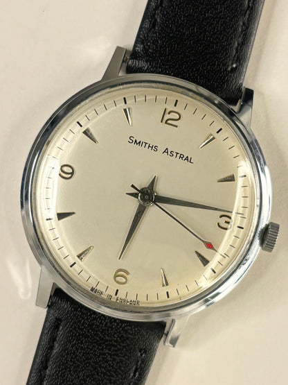 SMITHS Astral Vintage 1960’s Men’s Manual Silver Dress Watch
